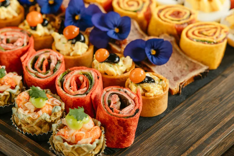 Catering de Vesting assortiment canapés