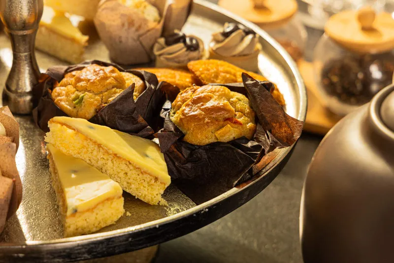 Catering de Vesting high tea met zoete en hartige hapjes