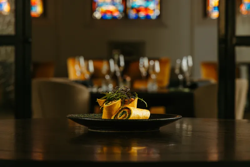 Catering de Vesting rolletjes met microgroen