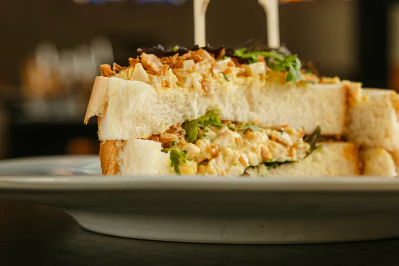 Catering de Vesting sandwich met salade